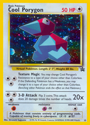 Cool Porygon (15/53) - Wizards Black Star Promos