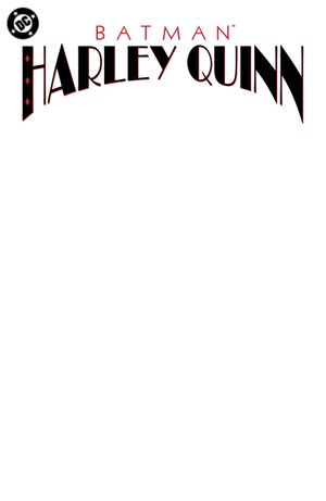 Batman: Harley Quinn #1 (Facsimile Edition Cvr D Blank Variant)