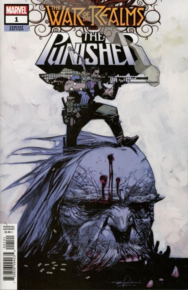 War of the Realms: Punisher #1 (Zaffino Variant)