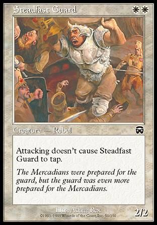 Steadfast Guard (Mercadian Masques) Trading Card