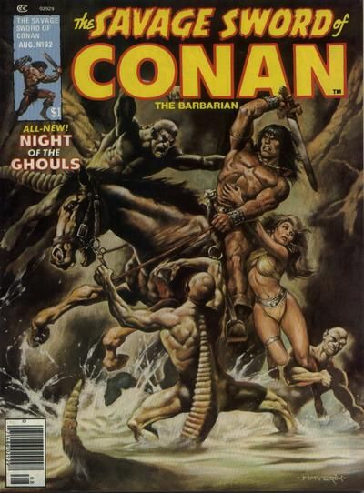 The Savage Sword of Conan #32 Comic