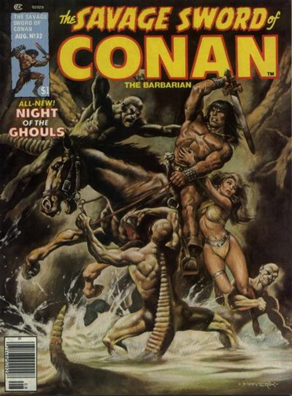 The Savage Sword of Conan #32