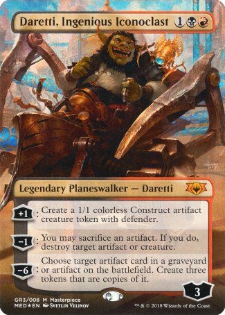 Daretti, Ingenious Iconoclast (Guilds of Ravnica - Mythic Edition) Trading Card