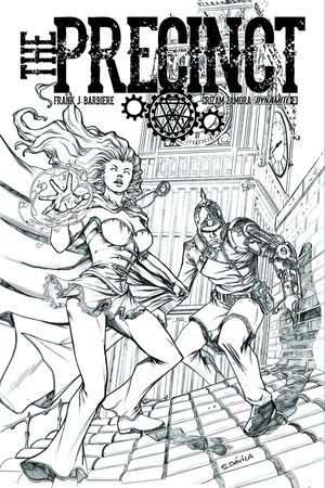 Precinct #4 (Cover B 10 Copy Davila B&amp;w Inc)