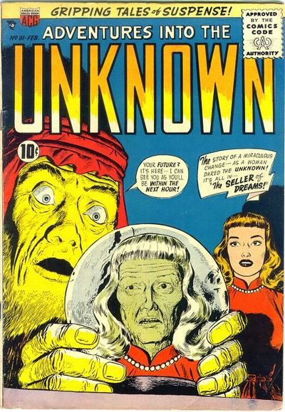 Adventures into the Unknown #81 Comic