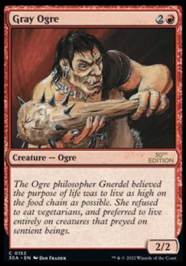 Gray Ogre (Magic 30th Anniversary Edition)