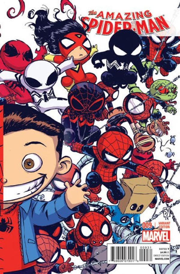 Amazing Spider-man #9 (Young Interlocking B Variant)
