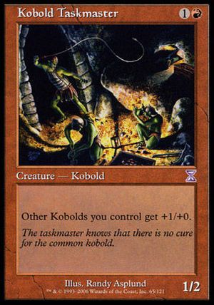 Kobold Taskmaster (Time Spiral)