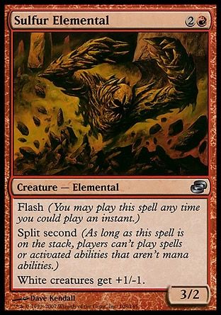 Sulfur Elemental (Planar Chaos) Trading Card