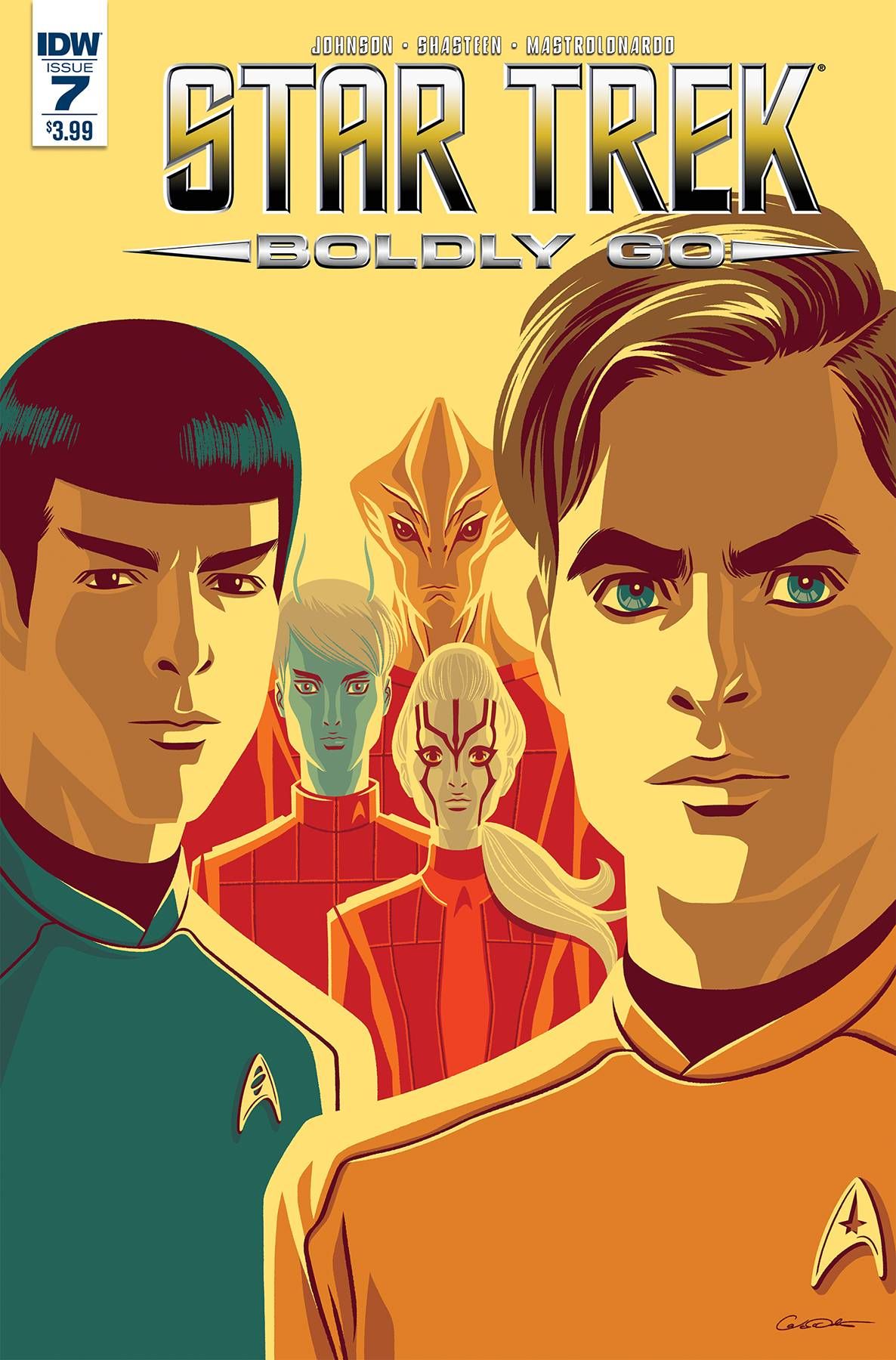 Star Trek: Boldly Go #7 Comic