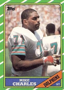 Mike Charles 1986 Topps #56 Sports Card