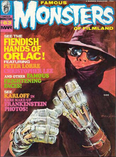 Famous Monsters of Filmland #63 Comic