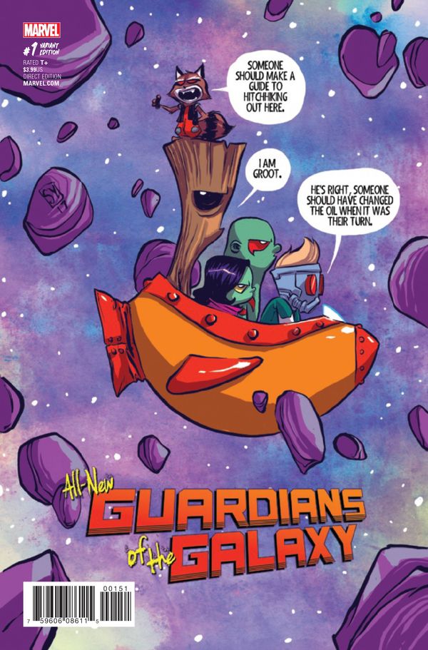 All-New Guardians of the Galaxy #1 (Young Variant)