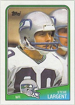 Steve Largent 1988 Topps #135 Sports Card