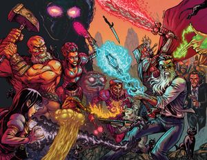 Curse Words #12 (Cover C Virgin Wraparound)