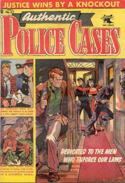 Authentic Police Cases #37 Comic