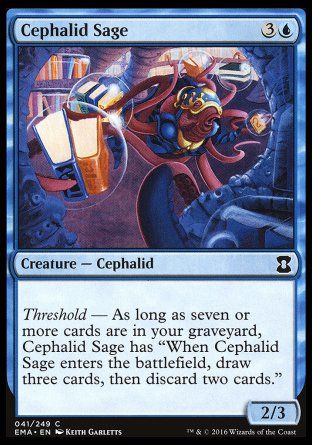 Cephalid Sage (Eternal Masters) Trading Card