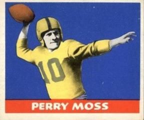 Perry Moss 1948 Leaf Football #10 Sports Card