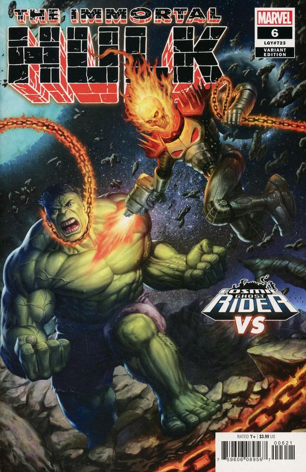 Immortal Hulk #6 (Schoonover Cosmic Ghost Rider Va)