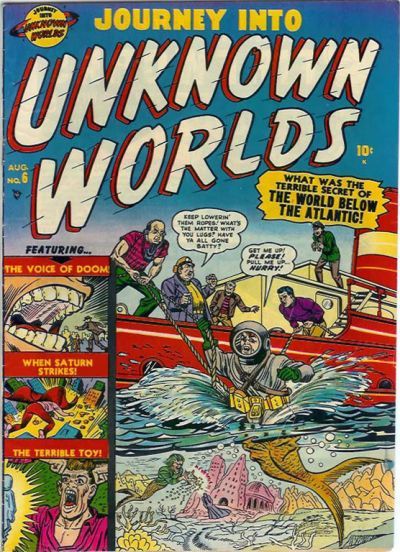 Journey Into Unknown Worlds #6 Comic