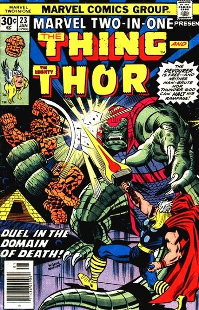 Marvel Two-In-One #23 Comic