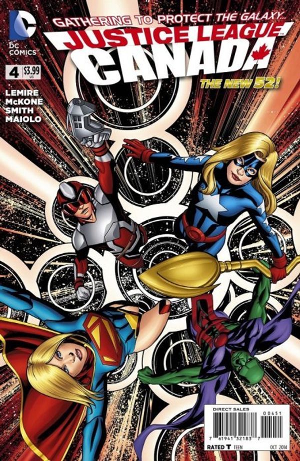 Justice League United #4 (Canada Var Ed)