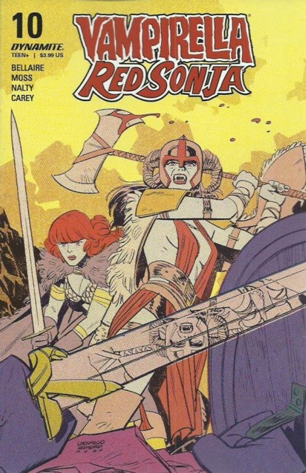 Vampirella Red Sonja #10 (Cover C Romero)