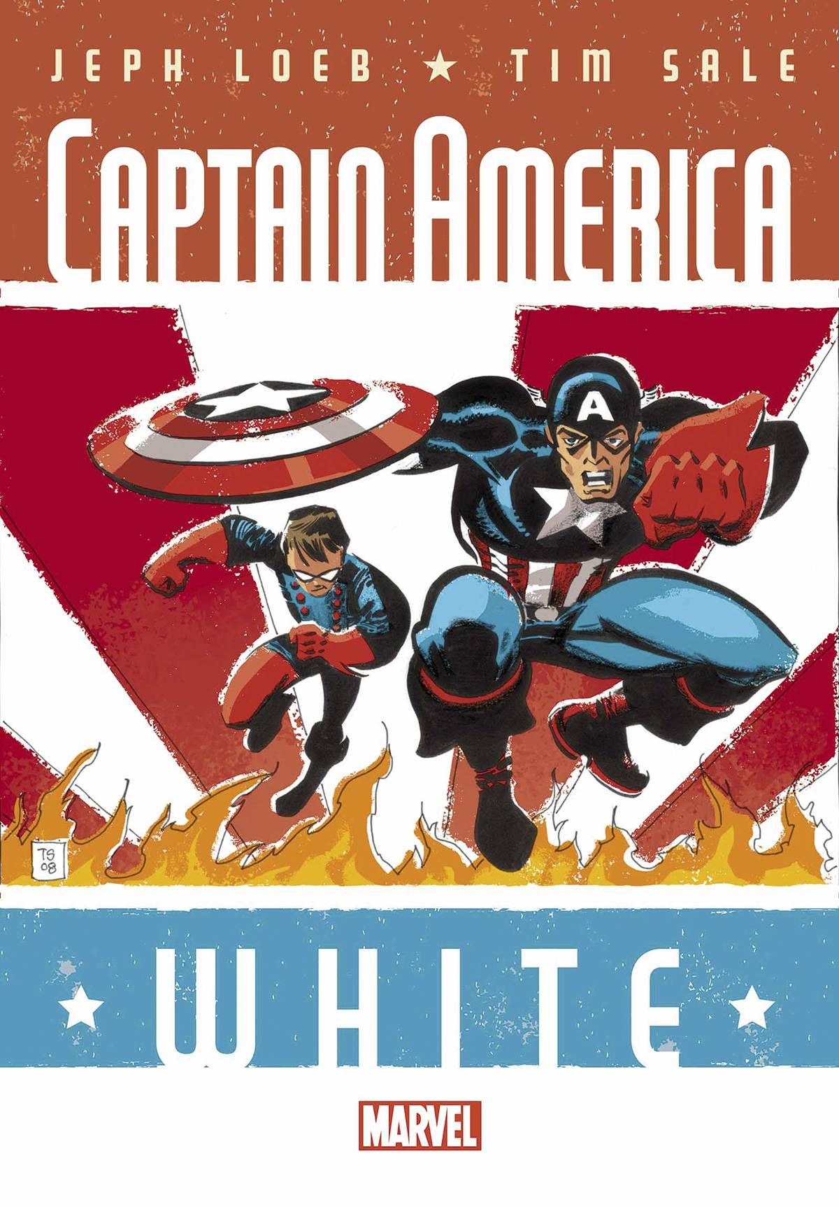 Captain America White #4 Comic