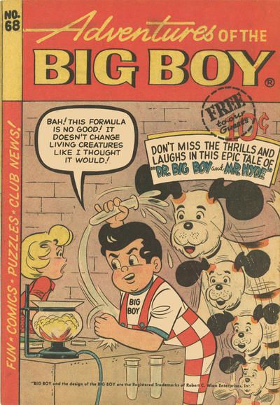Adventures of Big Boy #68 [West] Comic