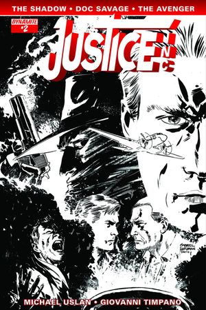 Justice Inc #2 (10 Copy Hardman B&amp;w Incv)