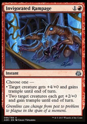 Invigorated Rampage (Aether Revolt)