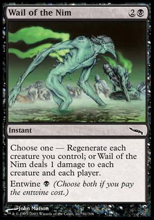 Wail of the Nim (Mirrodin)