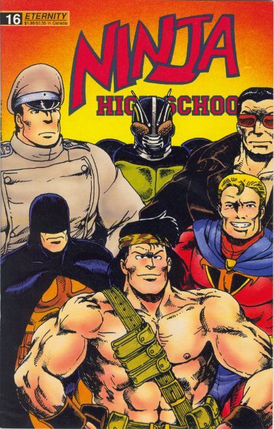 Ninja High School #16 Comic
