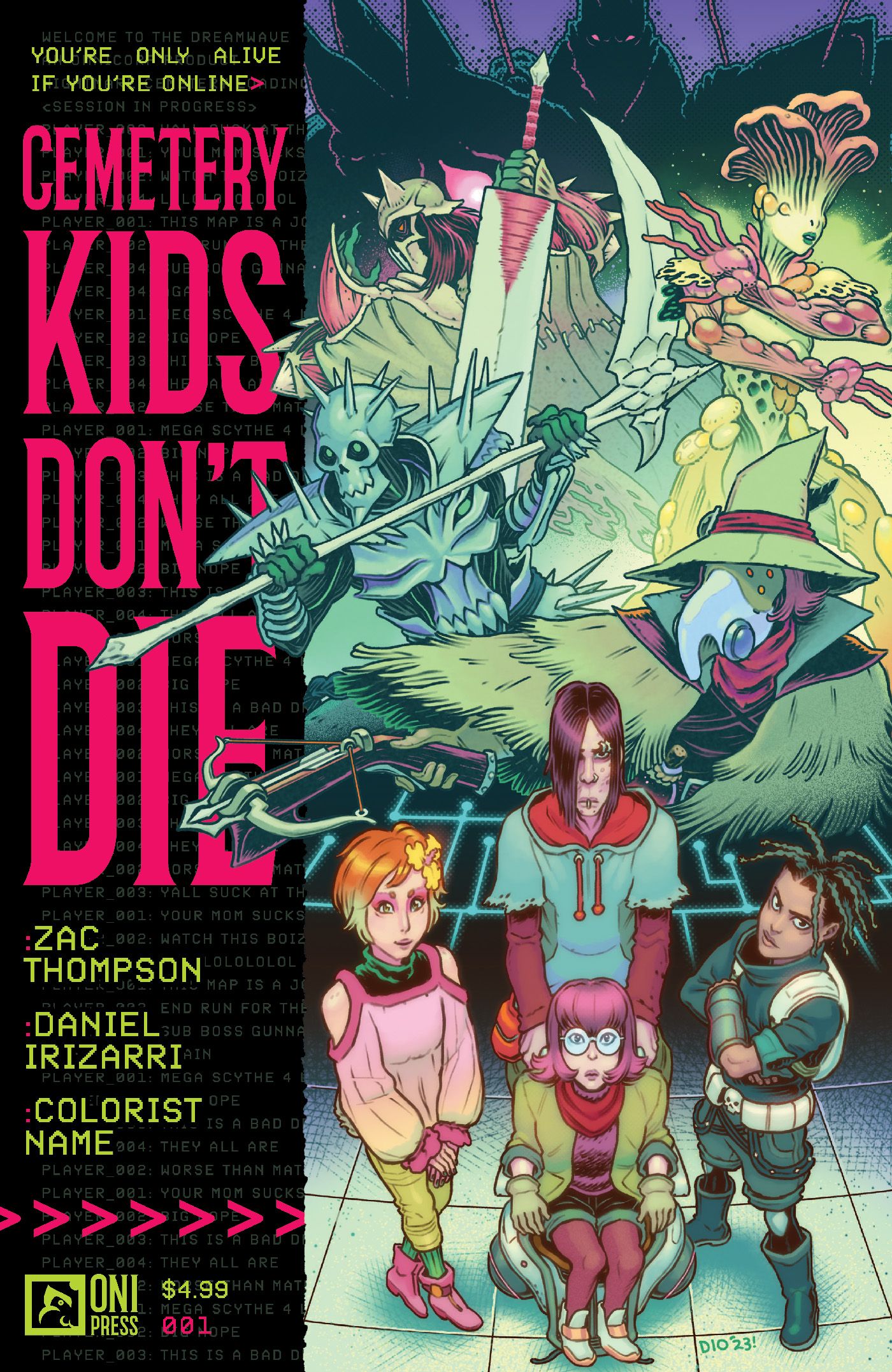 Cemetery Kids Don't Die #1 Comic