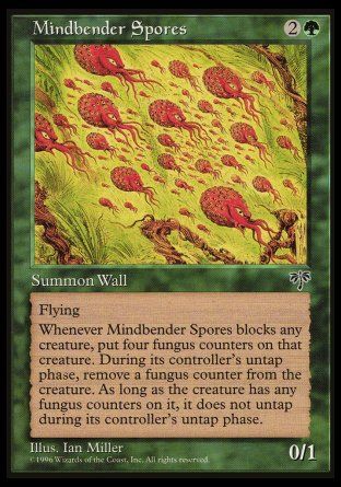 Mindbender Spores (Mirage) Trading Card