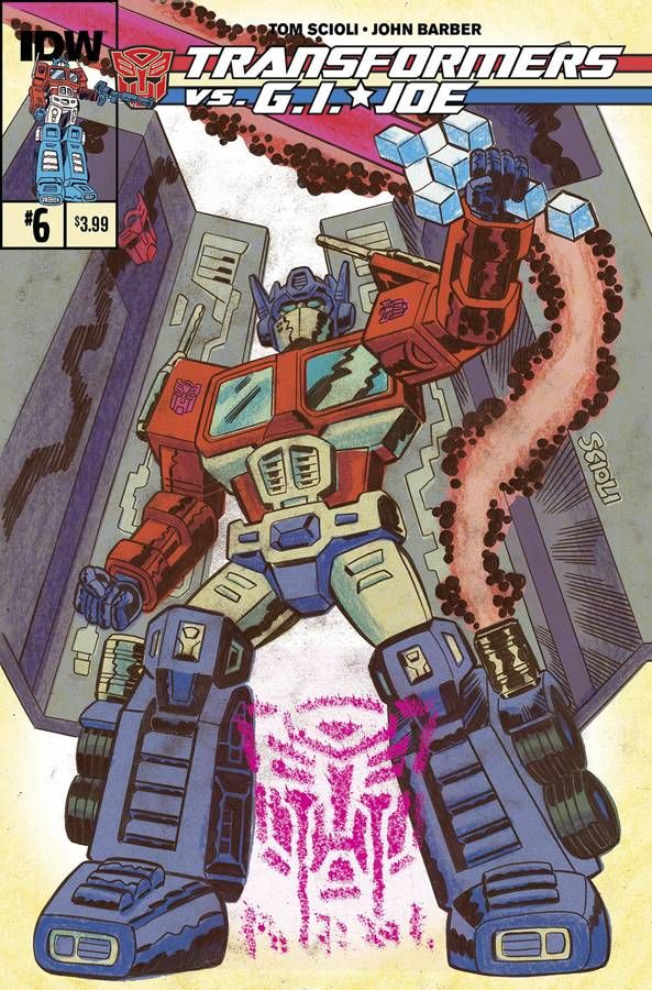 Transformers Vs G.I. Joe #6 Comic