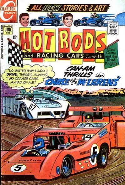 Hot Rods and Racing Cars #108 Comic