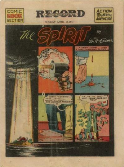 Spirit Section #4/13/1941 Comic