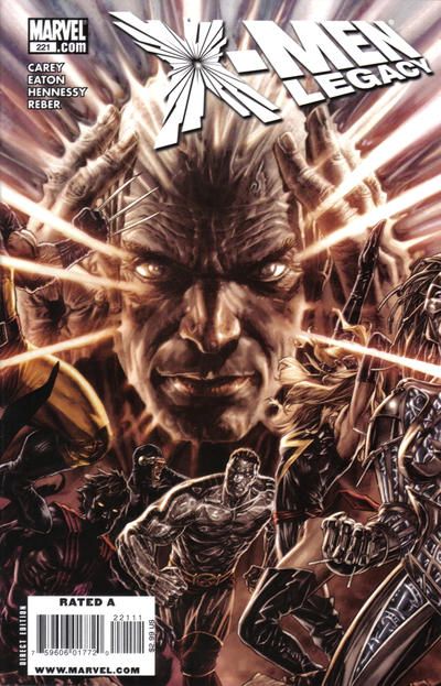 X-Men: Legacy #221 Comic