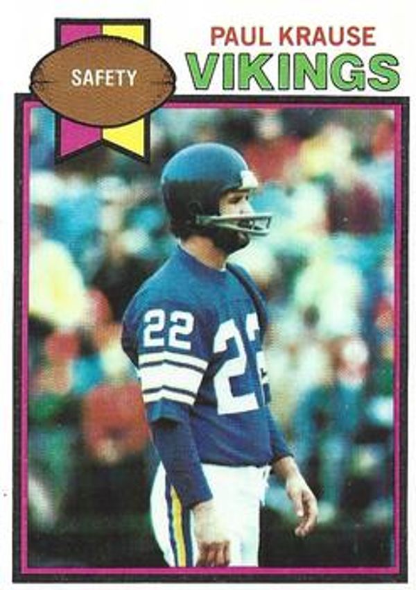 Paul Krause 1979 Topps #489