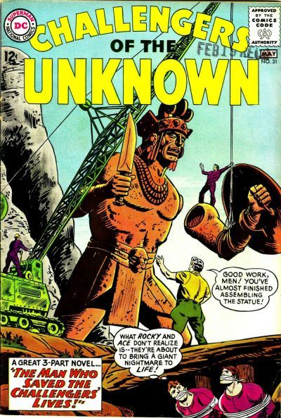 Challengers of the Unknown #31 Comic