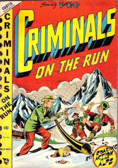 Criminals on the Run #3 Comic