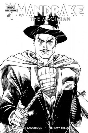 Mandrake the Magician #1 (35 Copy Liefeld B&W Cover)