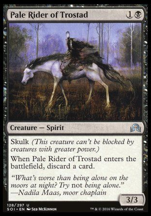 Pale Rider of Trostad (Shadows over Innistrad) Trading Card