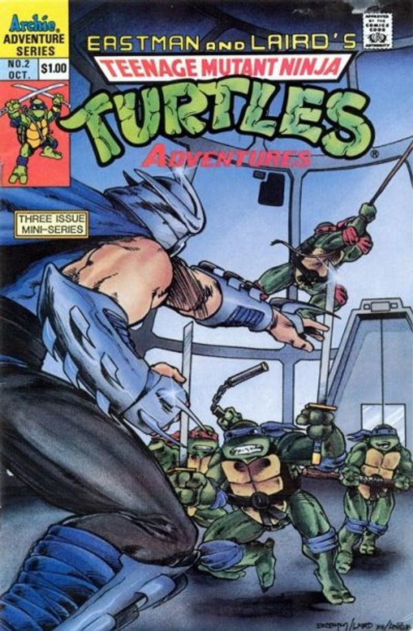 Teenage Mutant Ninja Turtles Adventures #2