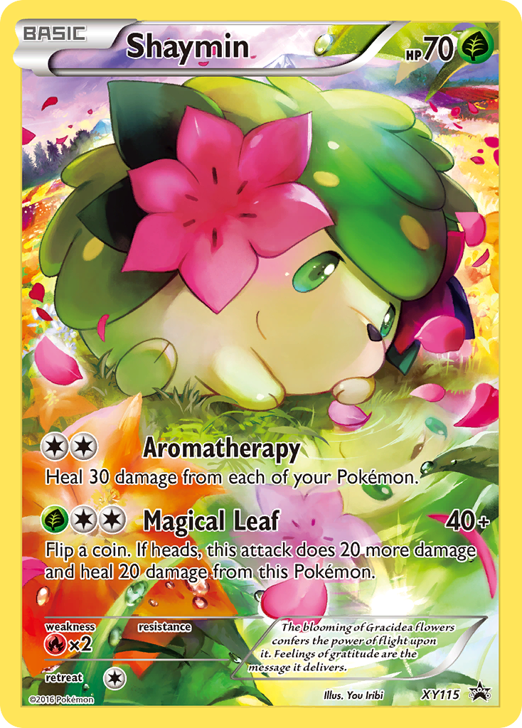 Shaymin (XY115) - XY Black Star Promos Pokémon Card