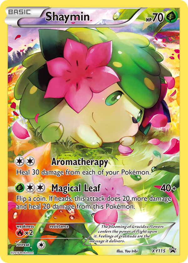 Shaymin (XY115) - XY Black Star Promos