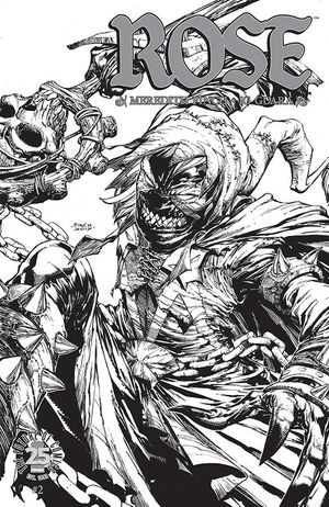 Rose  #2 (Spawn Month Black & White Variant)