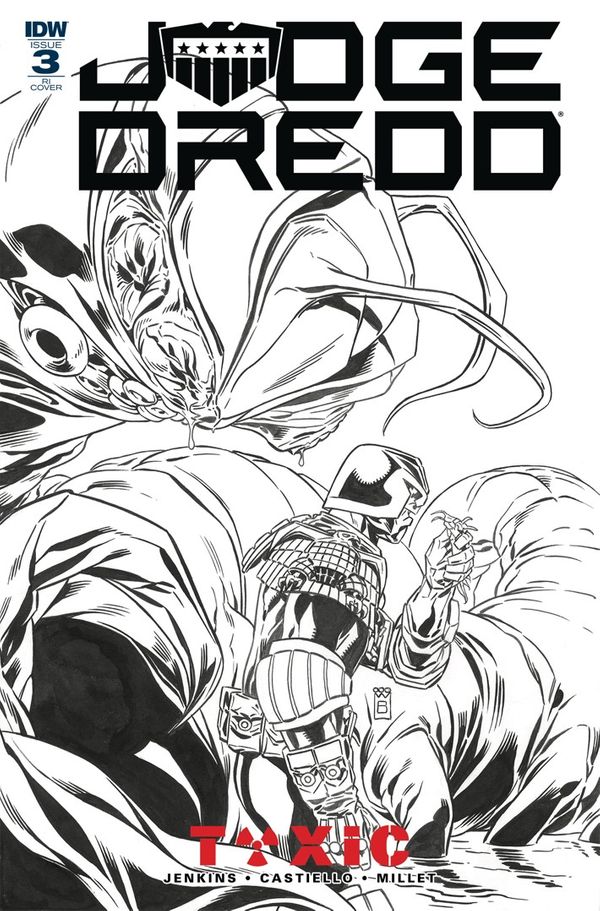 Judge Dredd Toxic #3 (10 Copy Cover Buckingham)