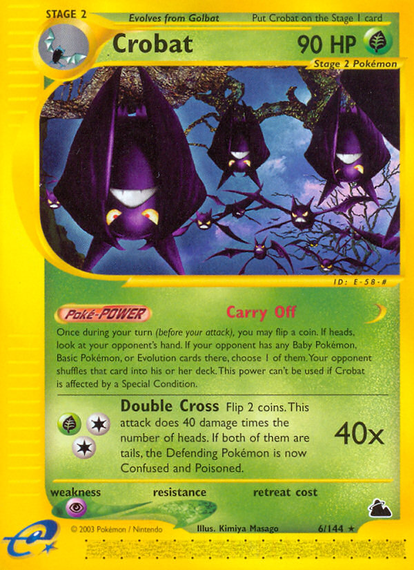 Crobat (6/144) - Skyridge